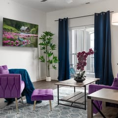 20 mins DT | Sleeps 5 | Purple Rain Spacious Gym